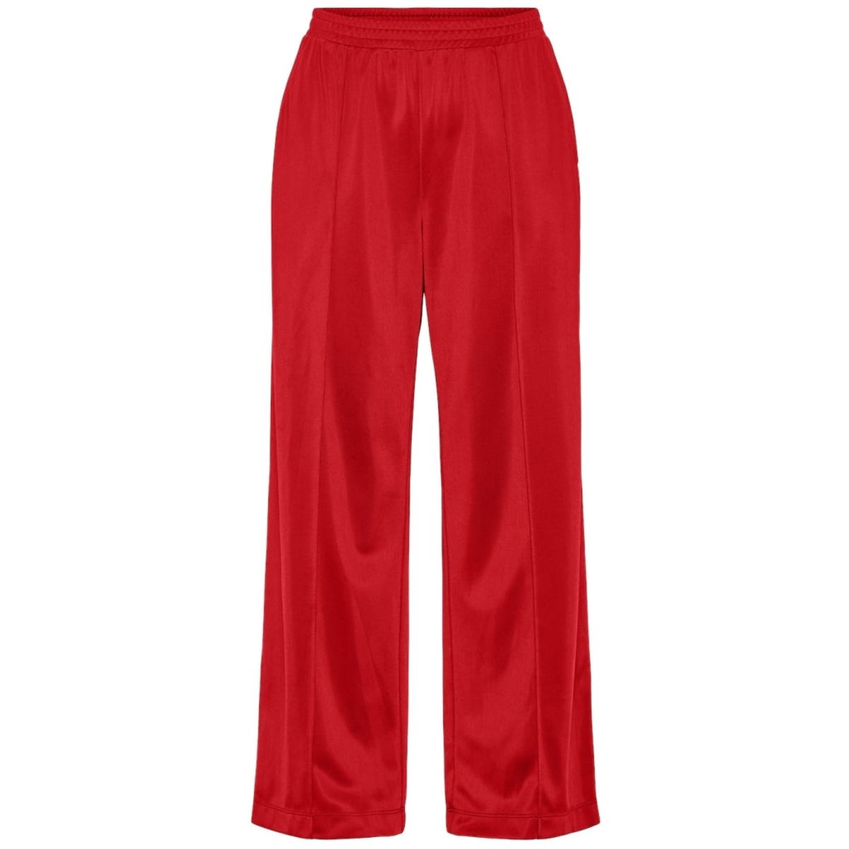 PIECES dame track pants PCGRACE - High risk red