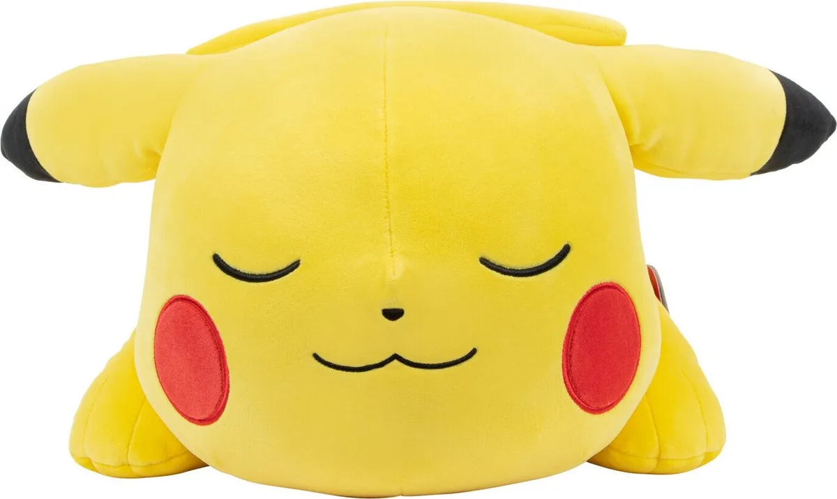 Pikachu Bamse - Pokémon - Sovende - 45 Cm