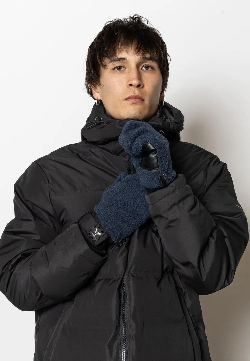 PILE MITTENS - Dark Navy