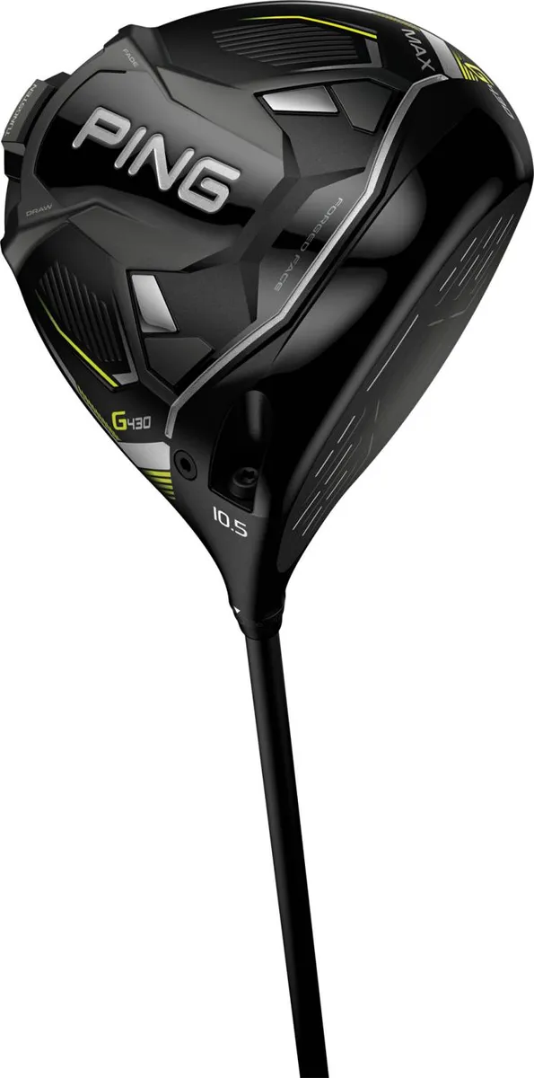 Ping G430 Max Herre Driver - Sort - Højre - 9.0° - Mitsubishi Chemical Kai´li White 60 X-Stiff Grafit