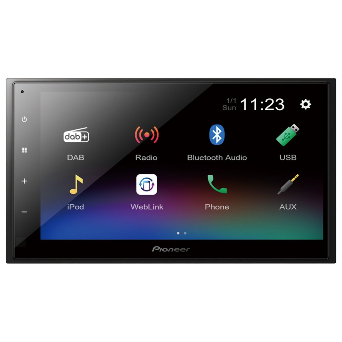 Pioneer DMH-A340DAB Bilstereo Multimediaafspiller Bluetooth / DAB+