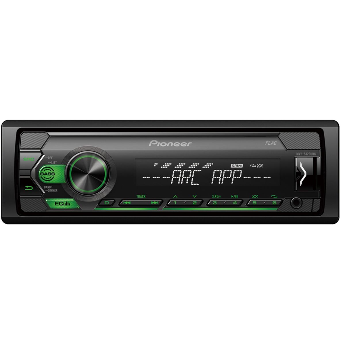 Pioneer MVH-S120UBG 1-DIN Bilstereo