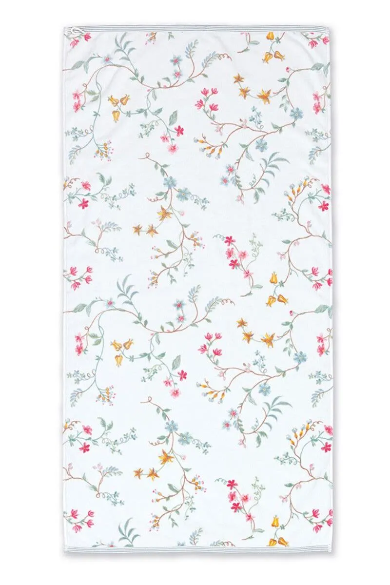 PIP Les Fleurs White 70x140