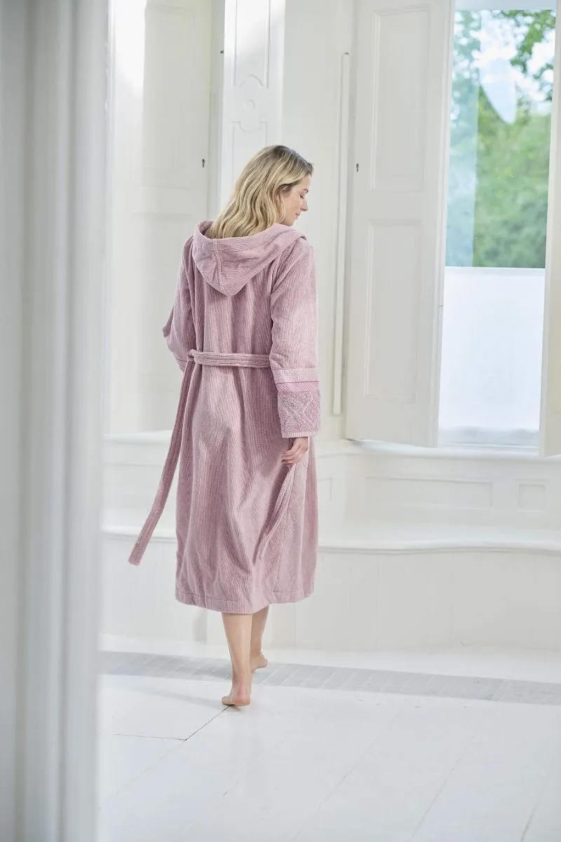 PIP Soft Zellige Bathrobe Lila XL