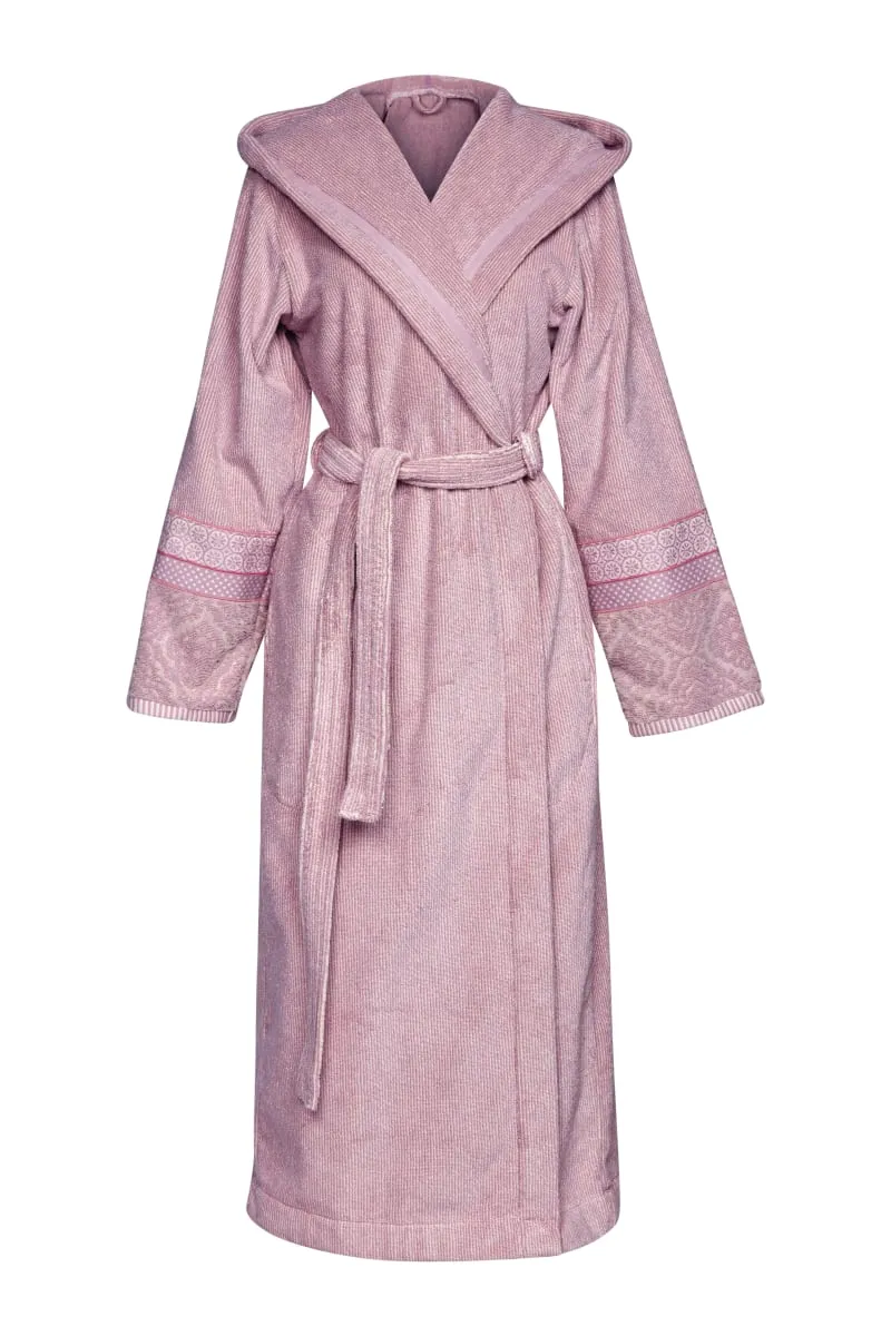 PIP Soft Zellige Bathrobe Lila XS