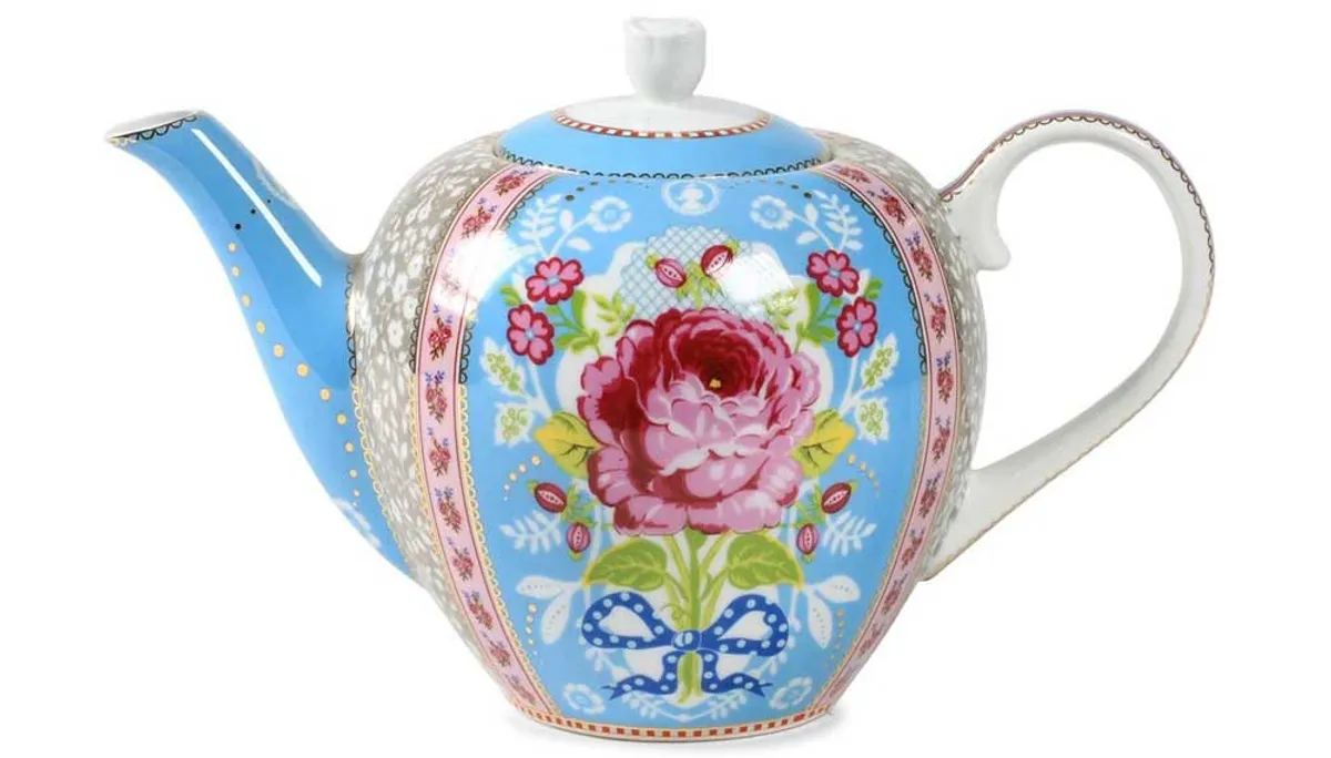 Pip studio Floral Porcelæn Tepotte Blue