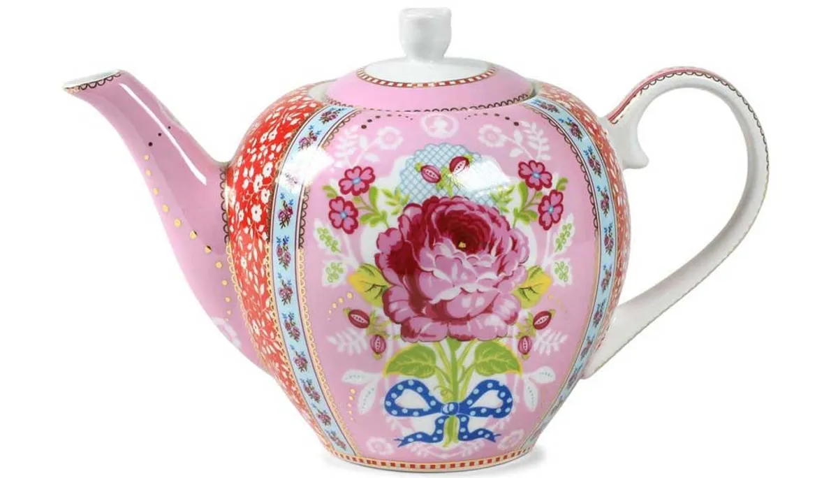 Pip studio Floral Porcelæn Tepotte Pink