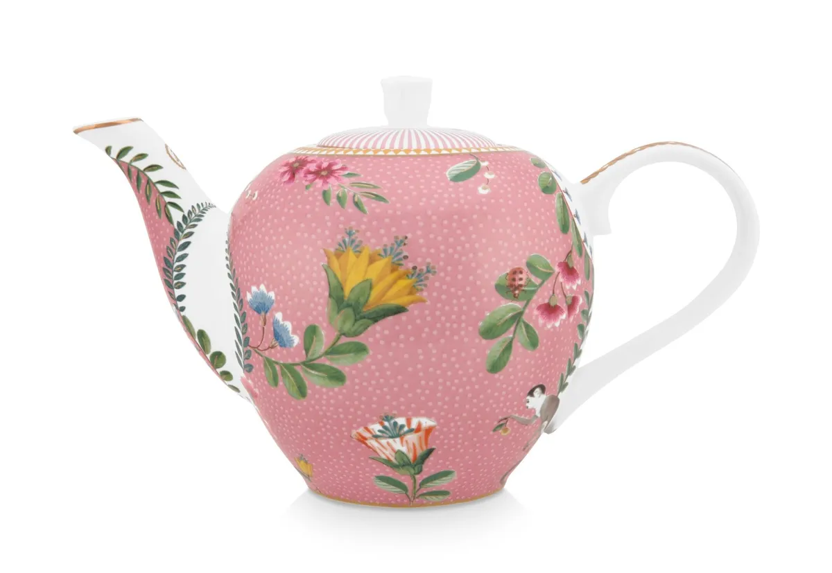 Pip Studio porcelæn La Majorelle lille pink tepotte - 750 ml