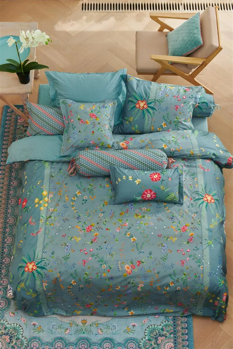 Pip Studio sengetøj duvet covers Petit Fleurs Blue -140 x 220 + 60 x 63