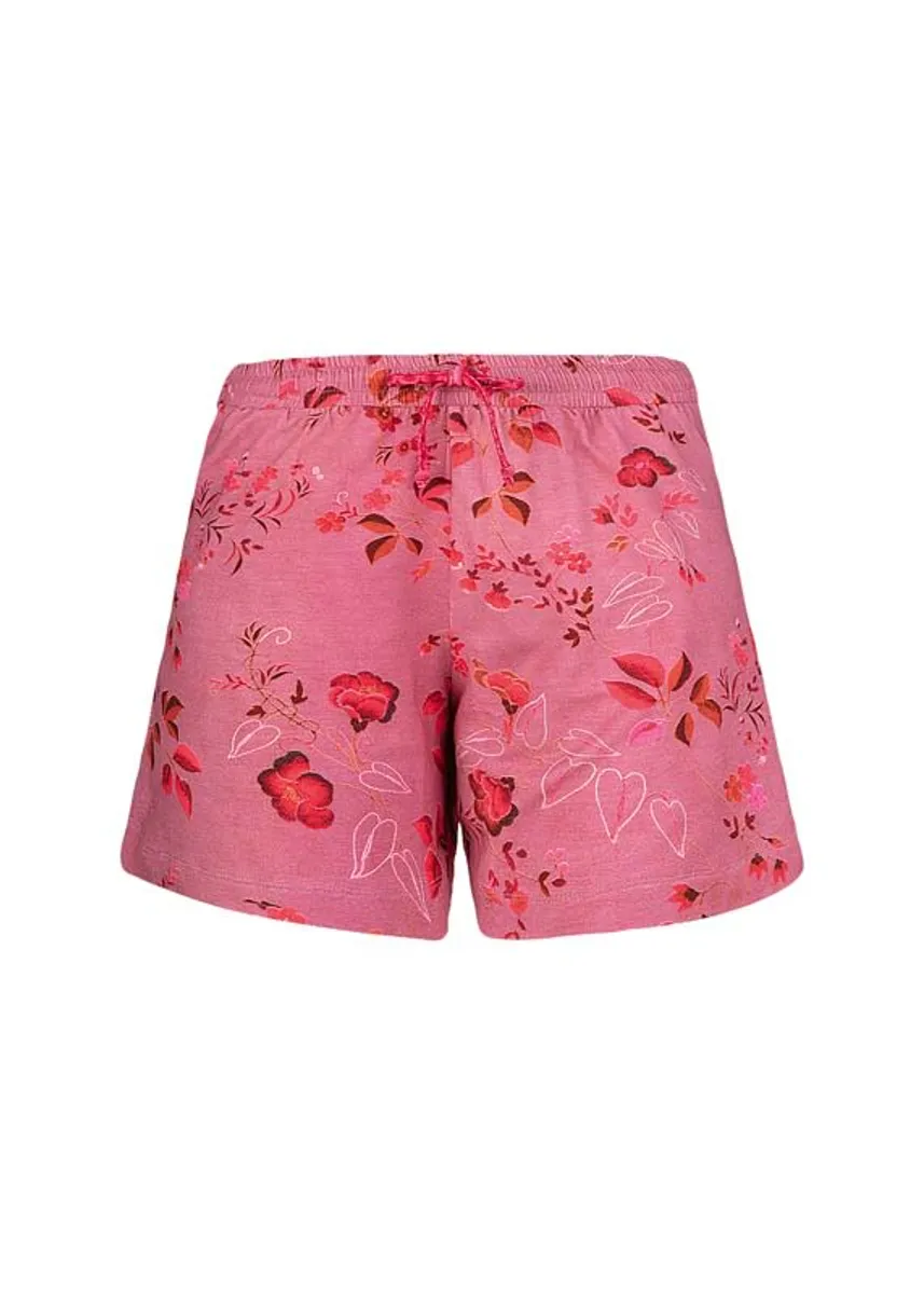 Pip Studio Short Trousers Tokyo Blossom Red-Large