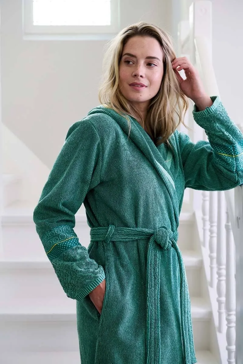 Pip Studio Soft Zellige Bathrobe Green S