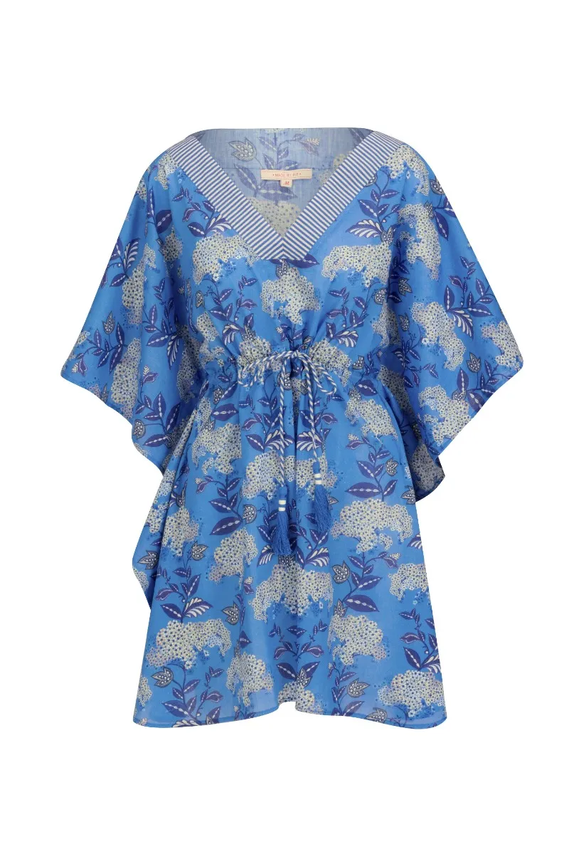 Pip Studio Tunic Cobalt Blue Flora Firenze -Large