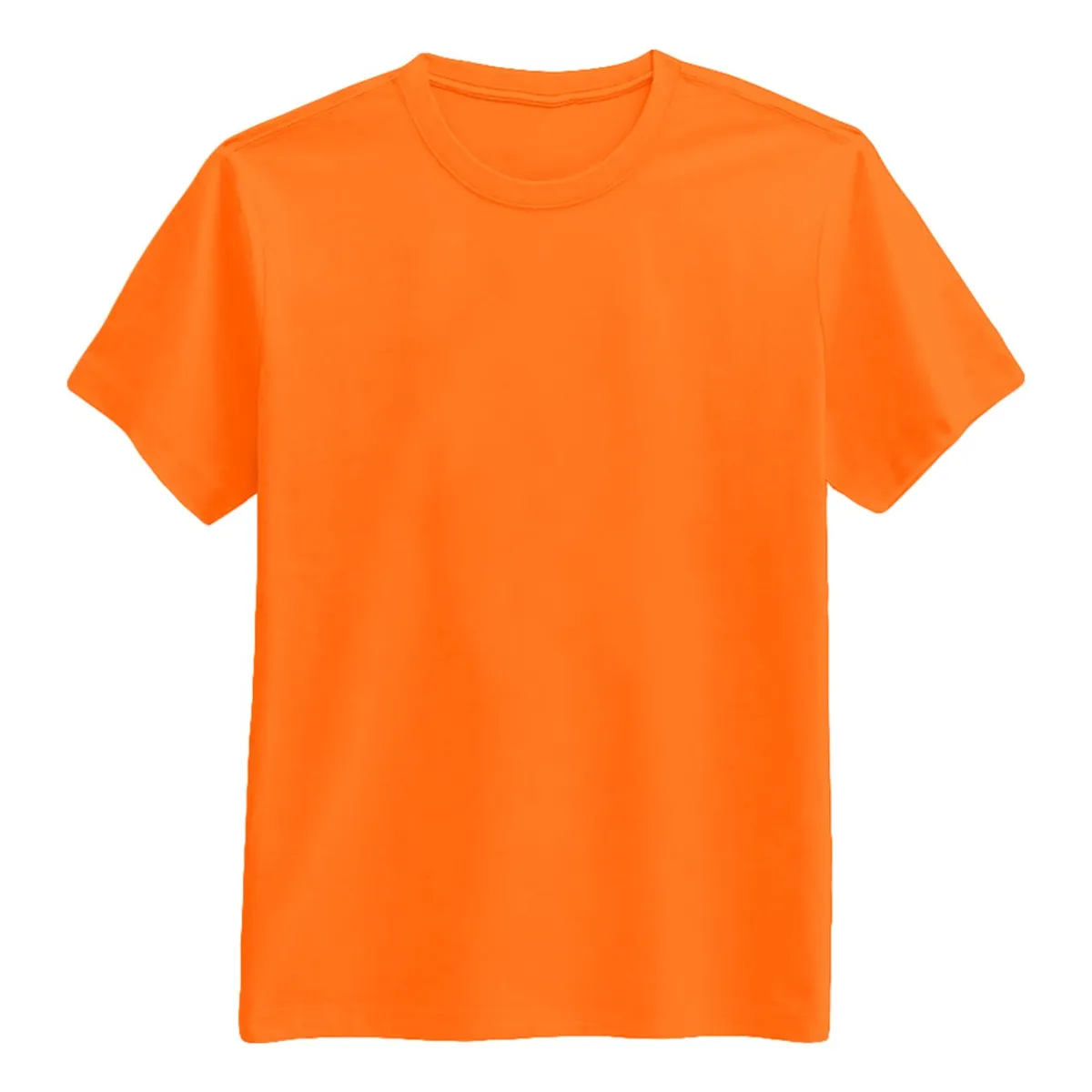 Plain T-Shirt - Orange | XXL