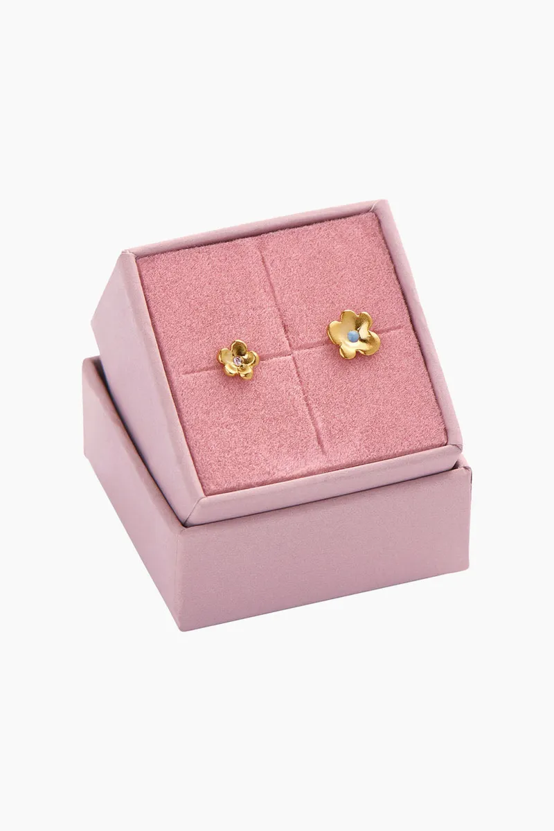 PlanBørnefonden Garden Flower Love Box - Gold - Stine A - Guld One Size