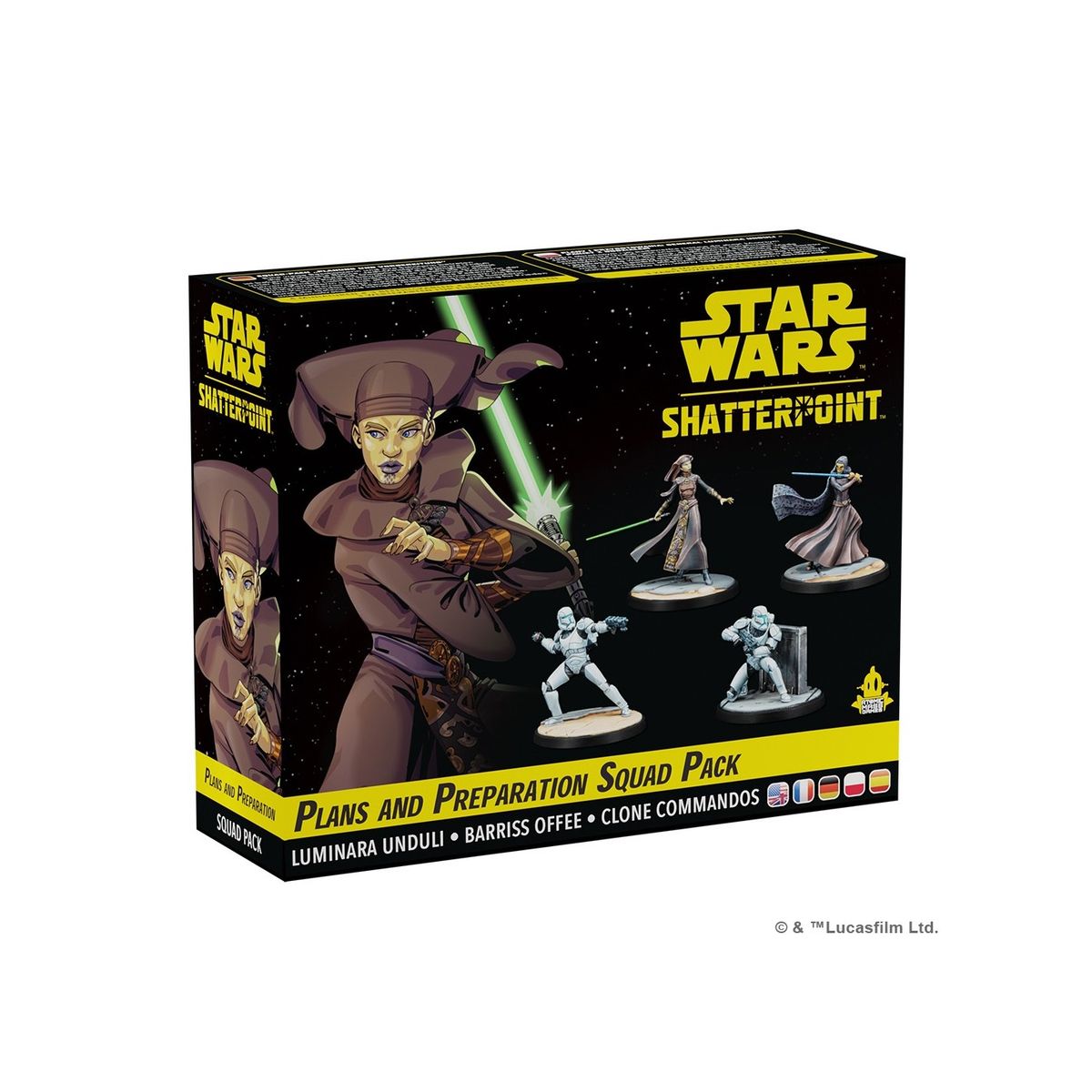 Plans and Preparation - Luminara Unduli Squad Pack - Star Wars Shatterpoint - Atomic Mass Games