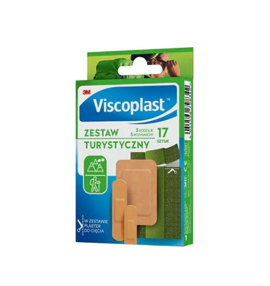 Plaster 17 stk fra 3M lavet i viscoplast