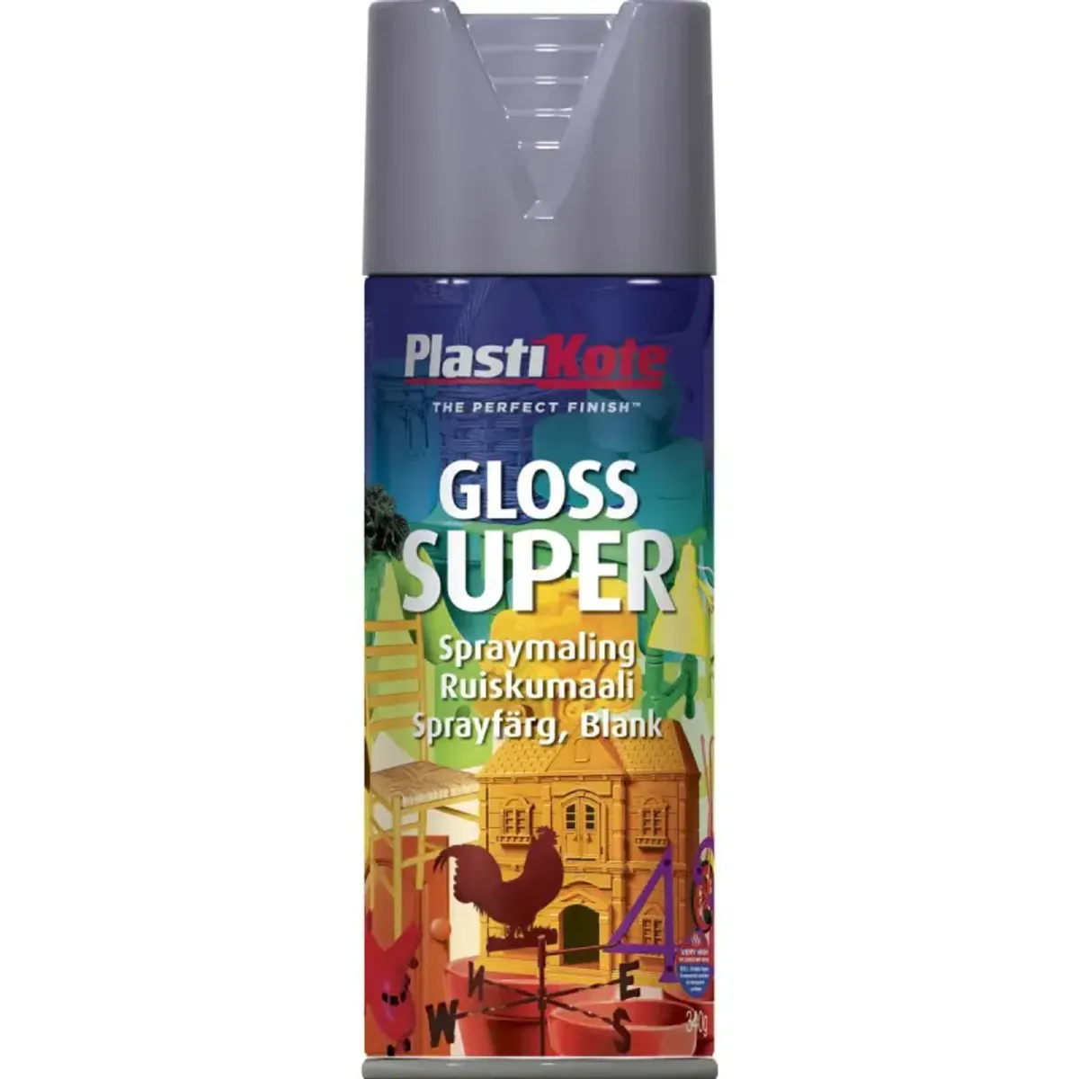 Plasti-kote Pk Super 1149 - Aluminium - 400ml