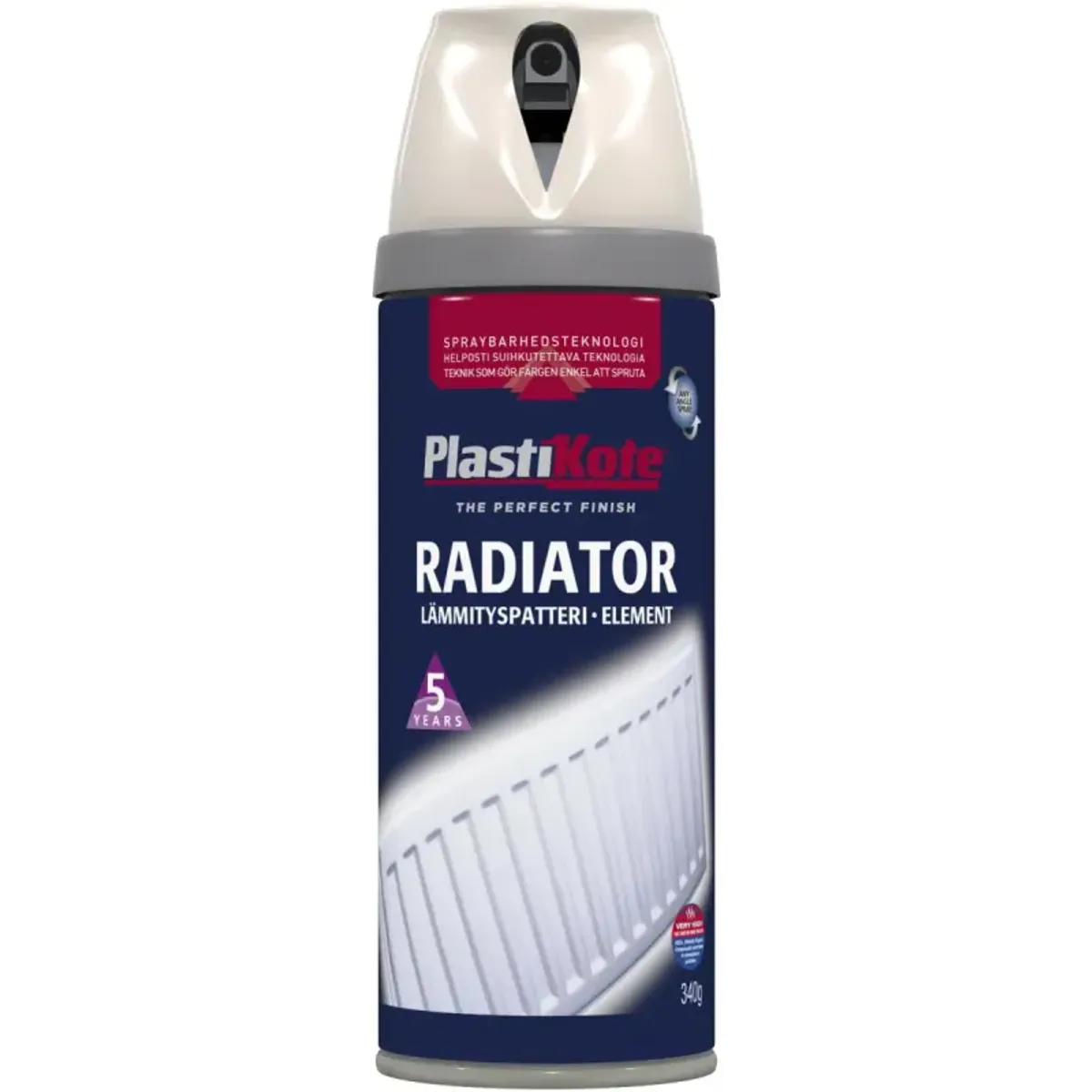 Plasti Kote Twist, Radiator - 26101 Creme/magnolia - 400ml