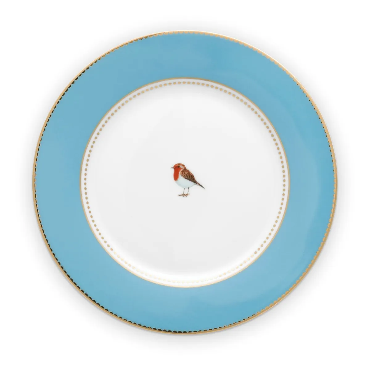 Plate Love Birds Blue 21cm