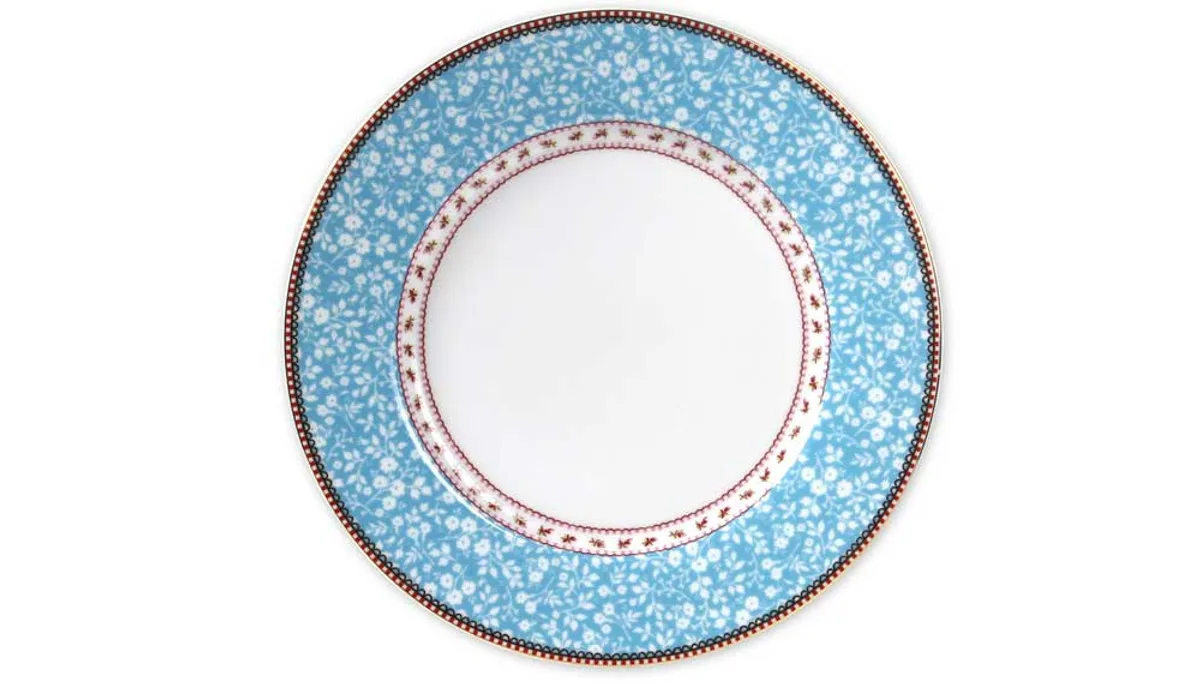 Plate Lovely Branches Blue 26.5cm