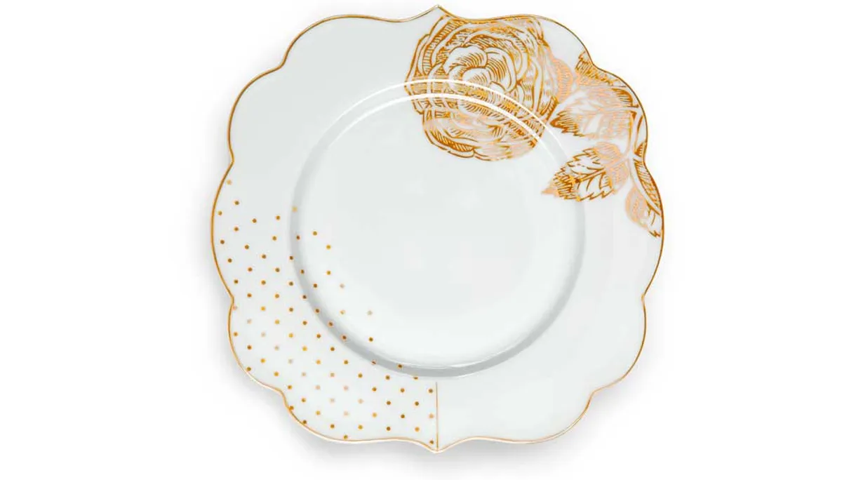 Plate Royal White 17cm