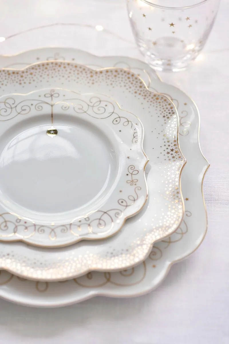 Plate Royal Winter White 17cm