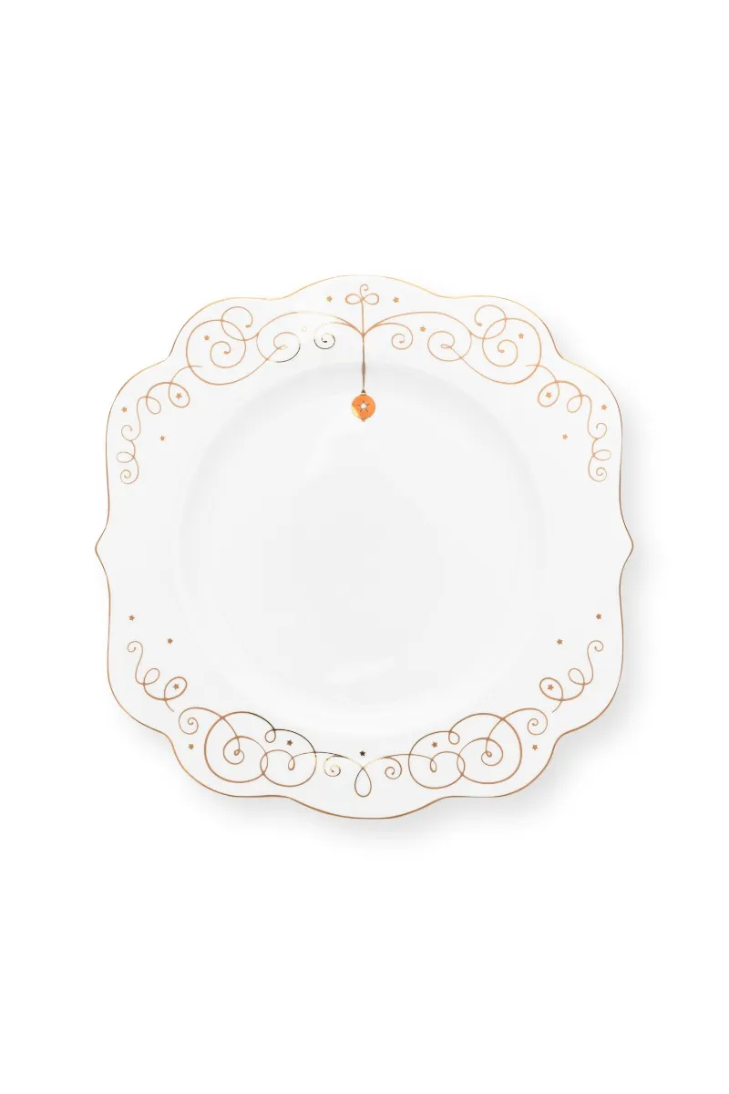 Plate Royal Winter White 28cm