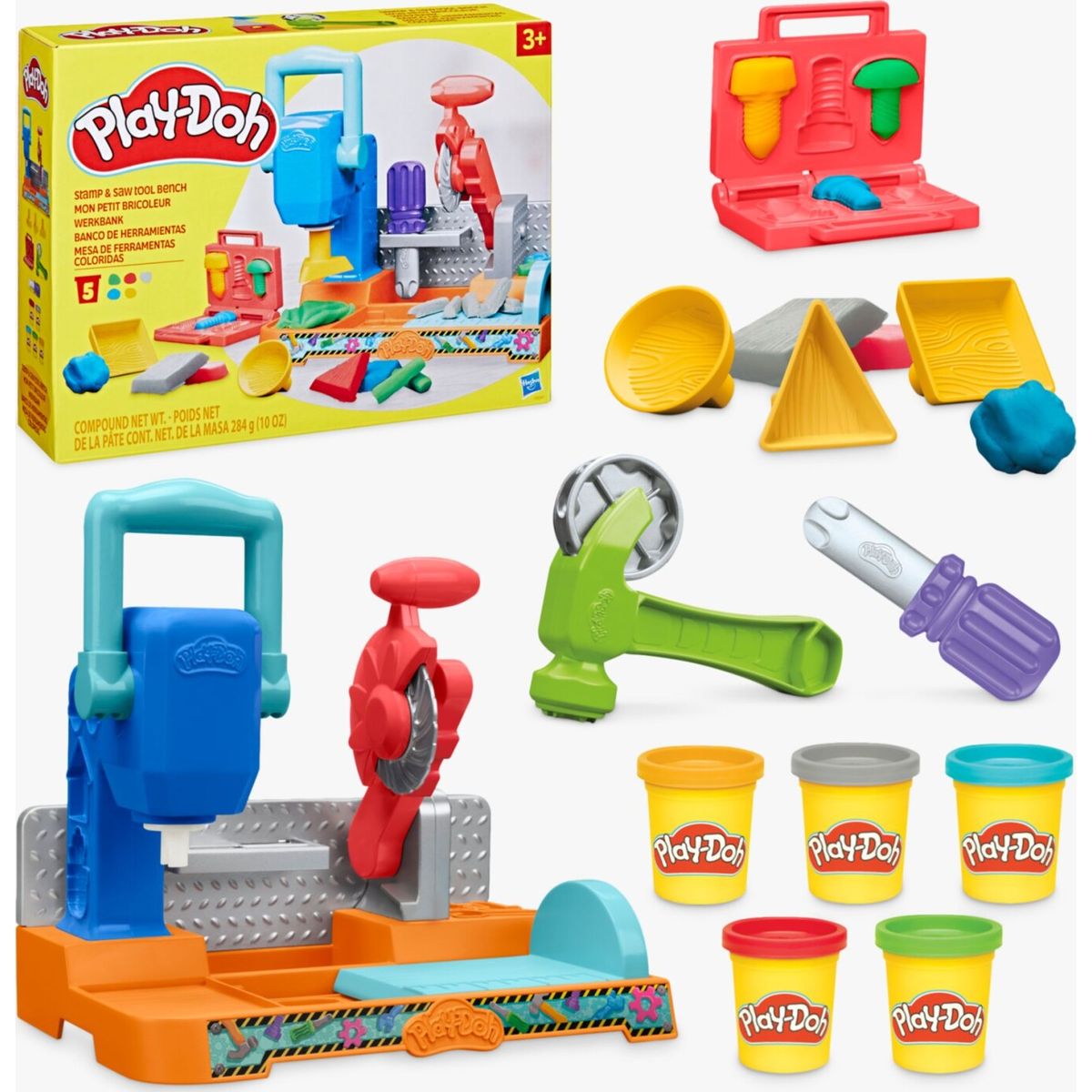 Play-doh - Stamp N Saw Tool Bench (f9141)