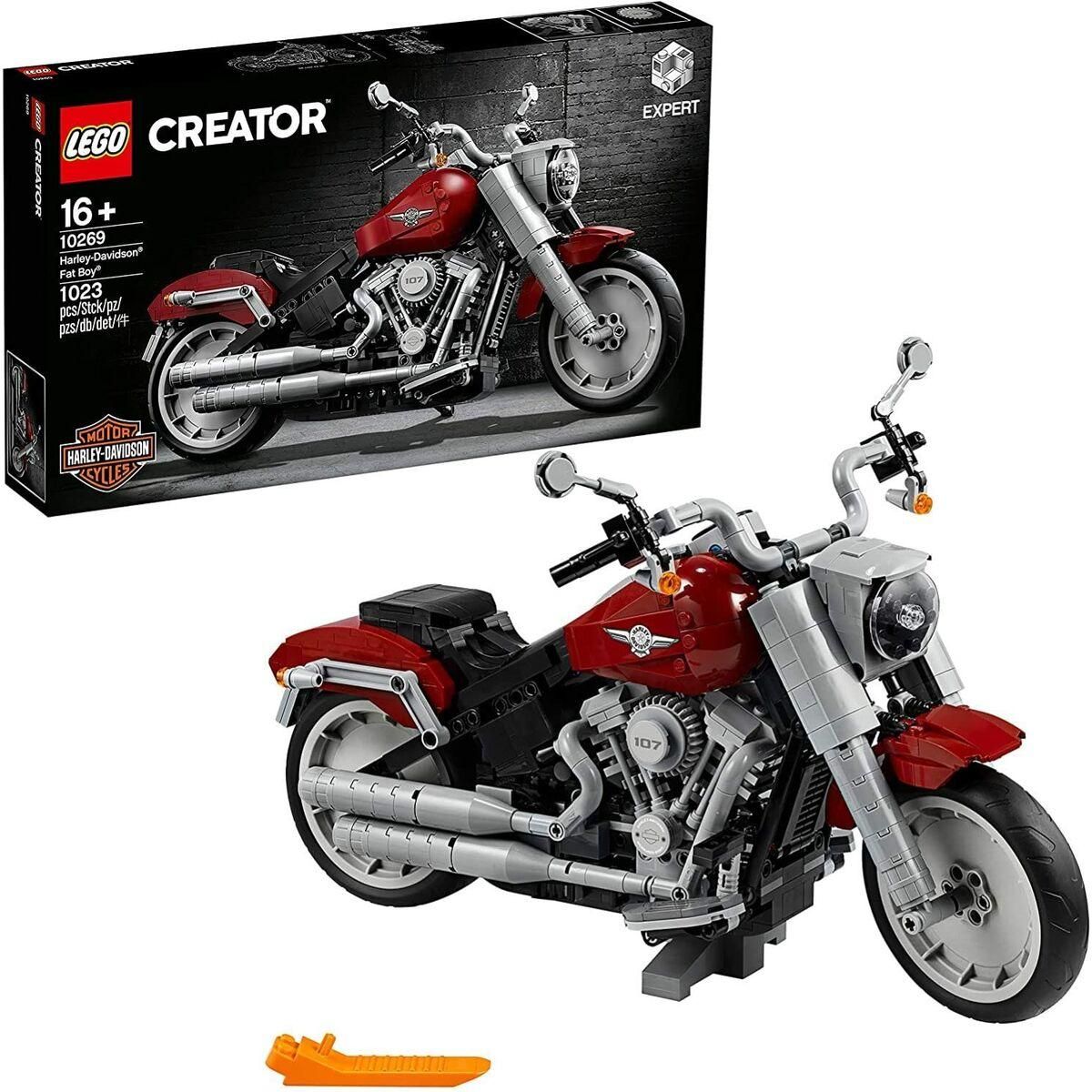 Playset Lego Creator Expert: Harley-Davison Fat Boy 10269 1023 Dele 18 x 20 x 33 cm