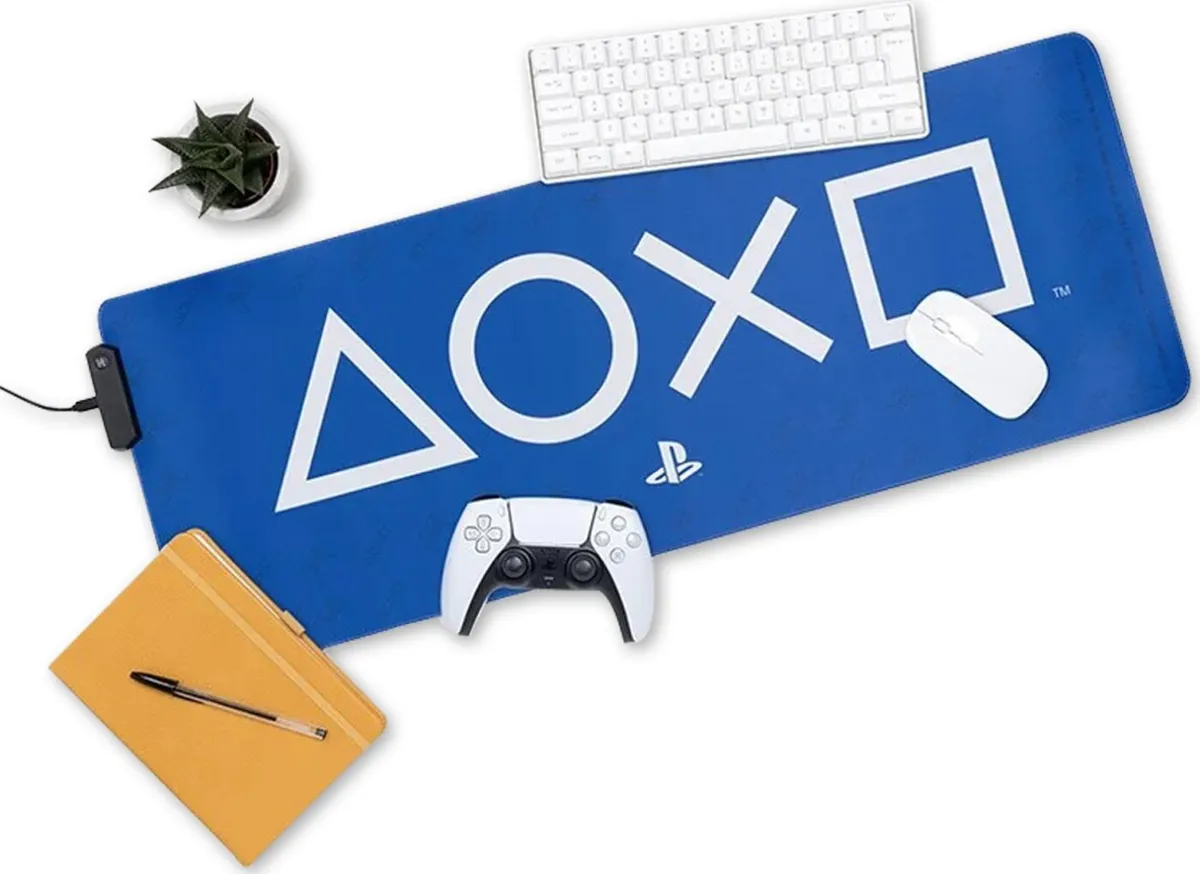 Playstation Light Up Desk Mat