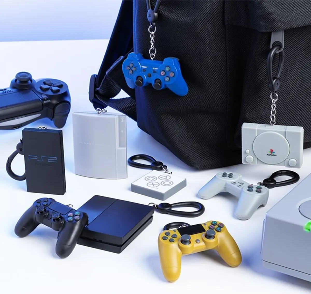 Playstation Nøglering - Backpack Buddies - Paladone - Assorteret