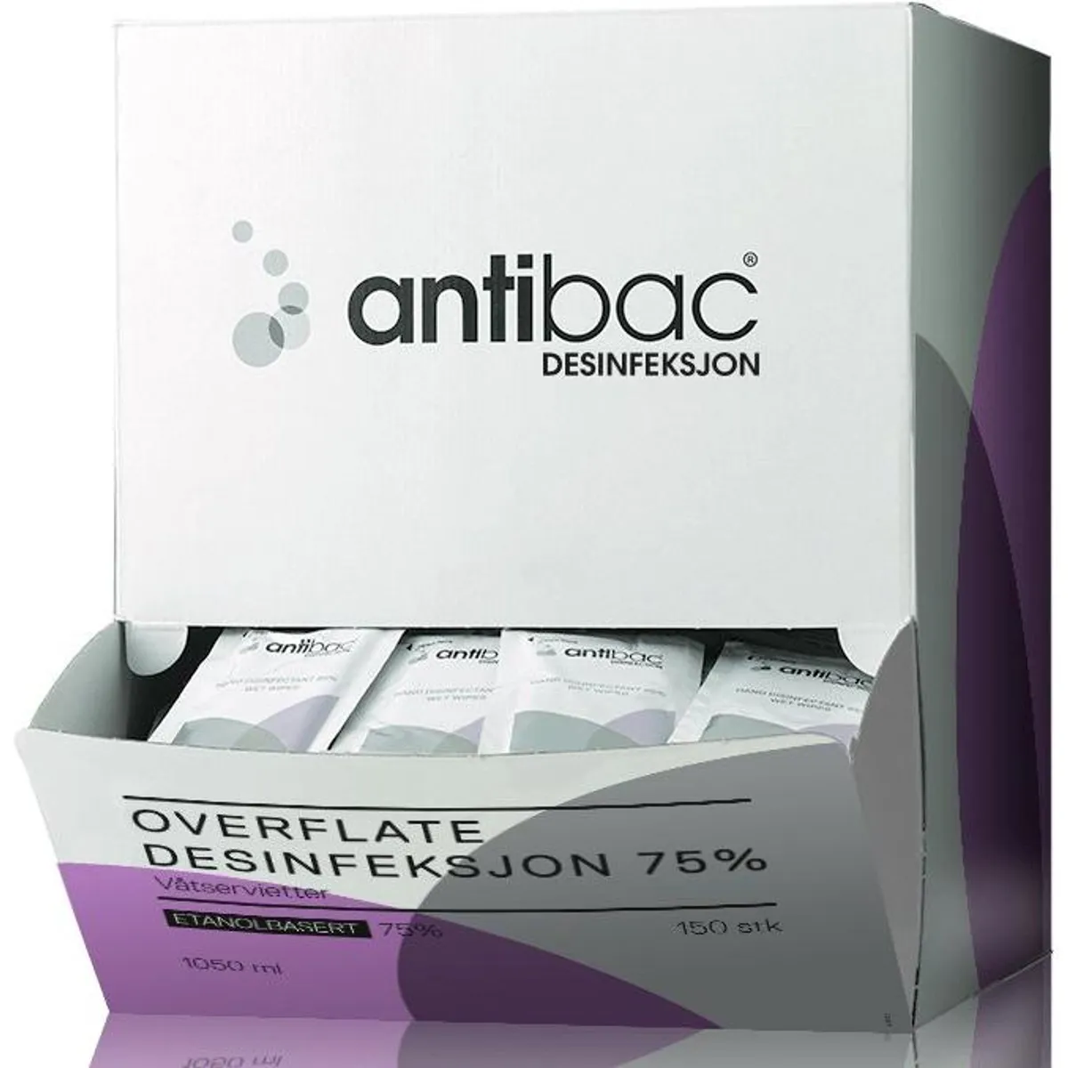 Plum Antibac Overfladedesinfektion 75% wipes