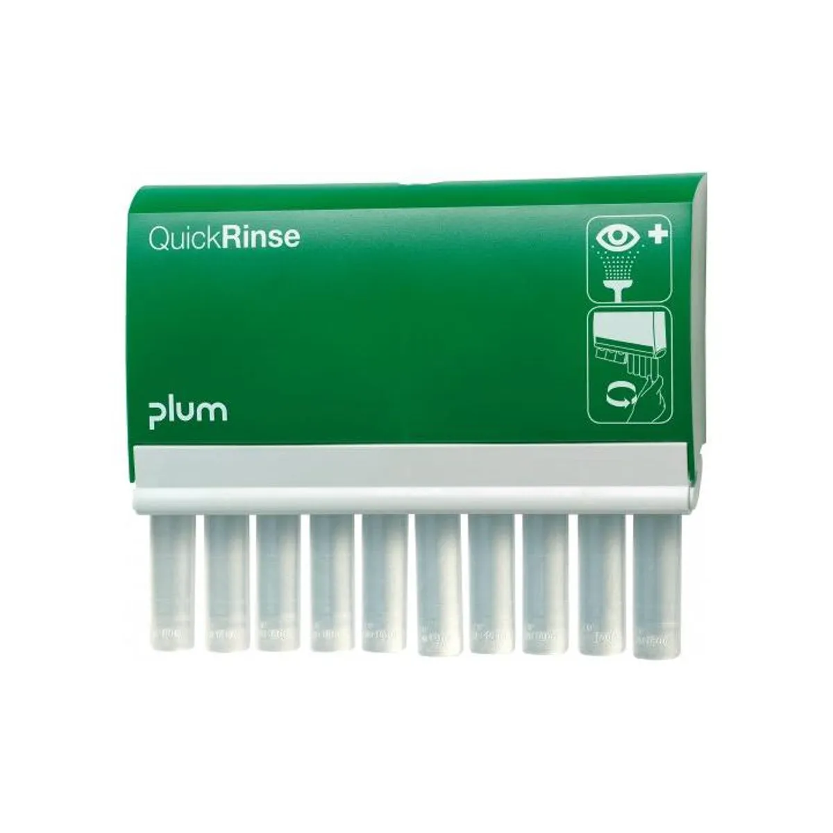 Plum QuickRinse Station m. 10 x 20 ml Øjenskylleampuller