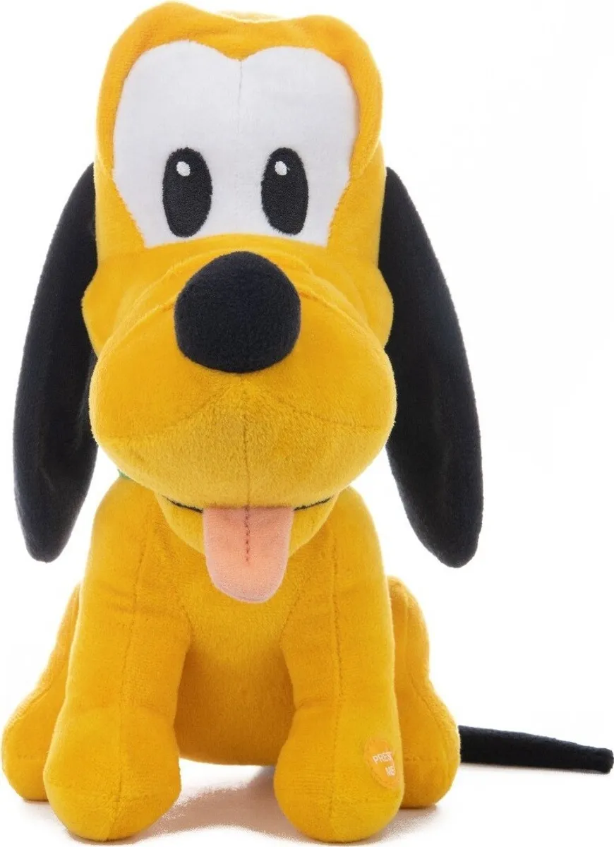 Pluto Bamse Med Lyd - Disney Classics - 20 Cm