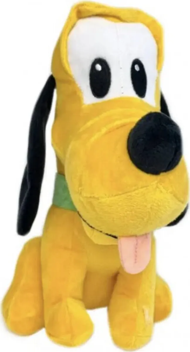 Pluto Bamse Med Lyd - Disney Classics - 28 Cm