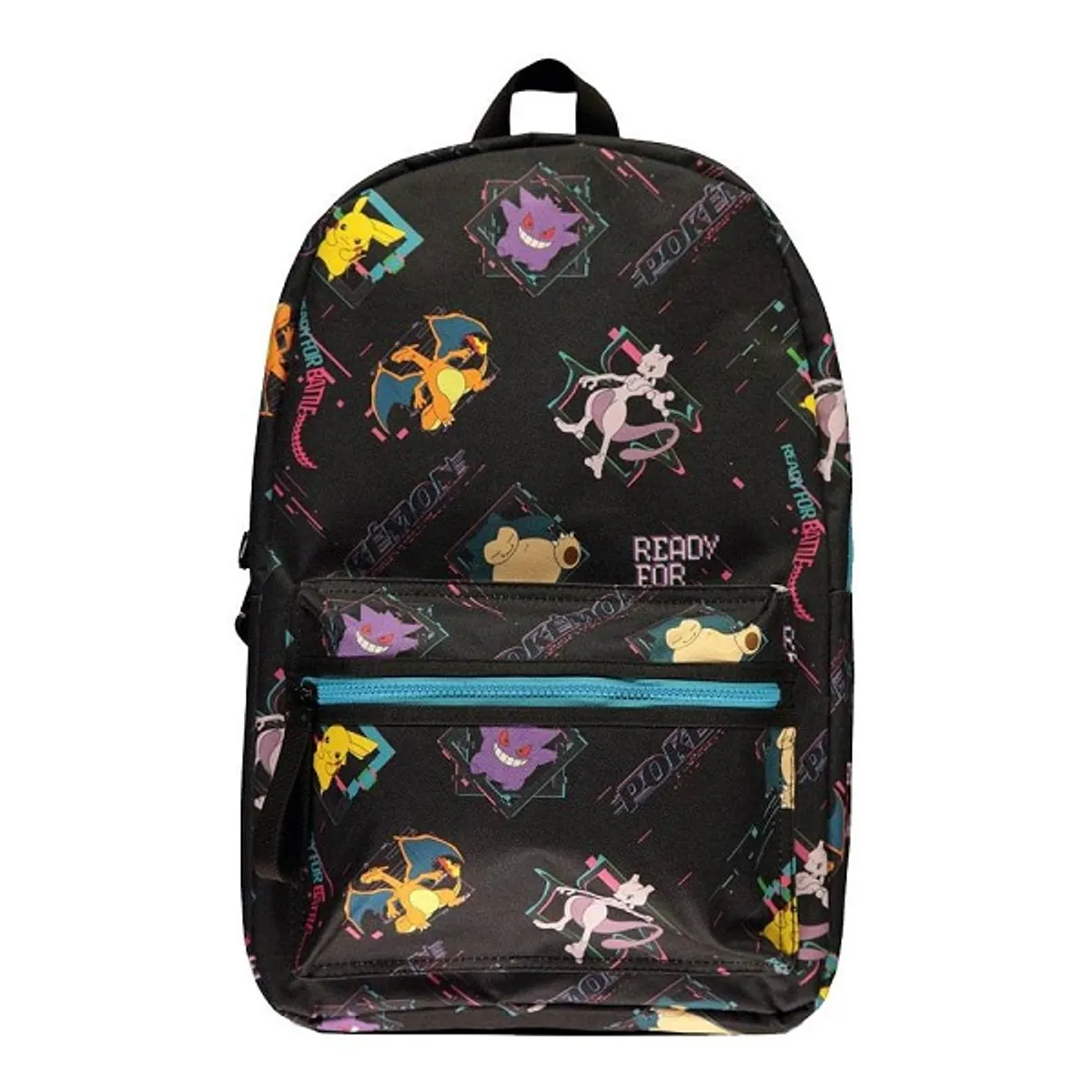 Pokemon - Backpack: Pikachu, Charizard, Mewtwo, Gengar, & Snorlax AOP