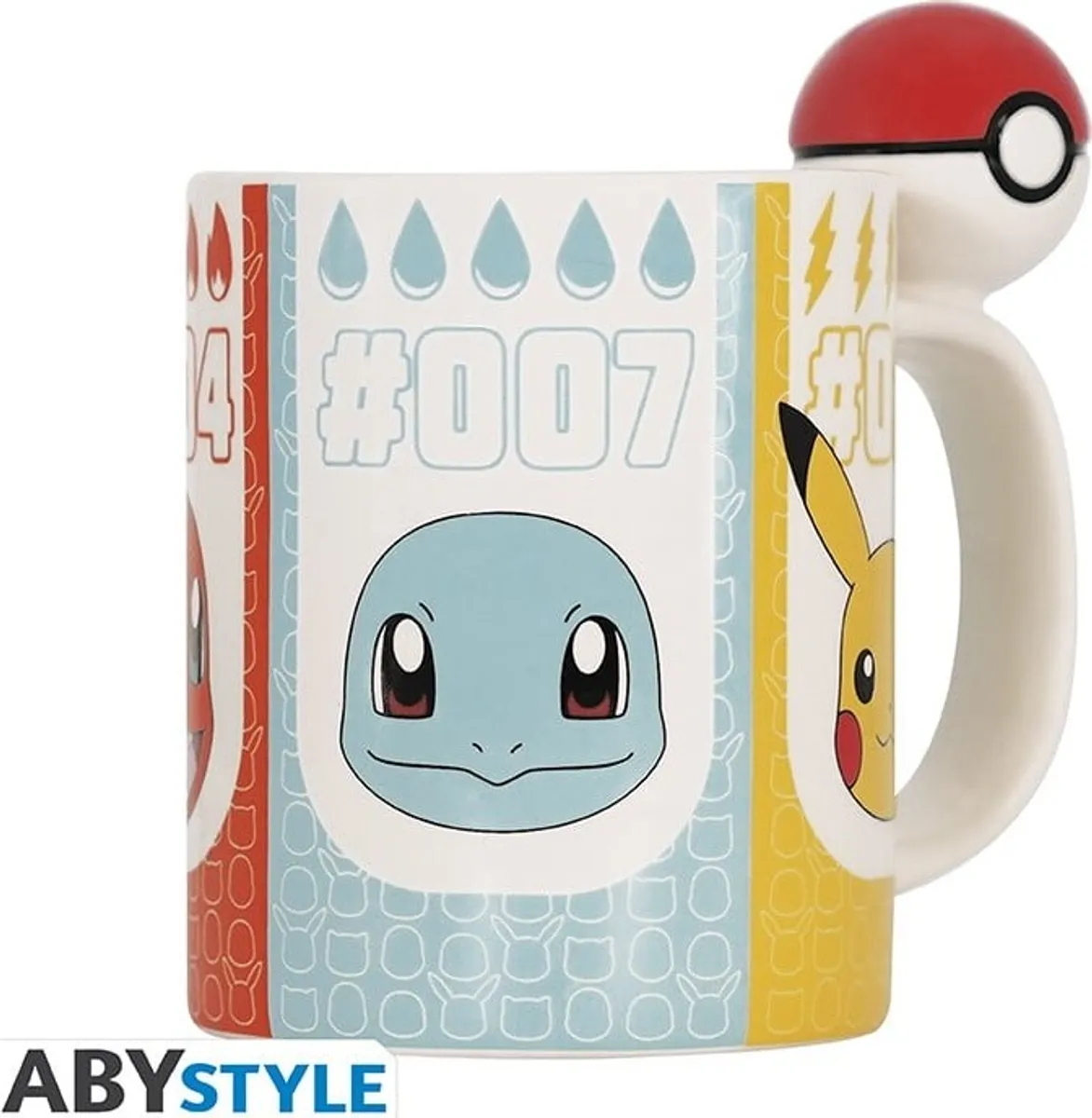 Pokemon - Mug 3d Handle - Pokéball