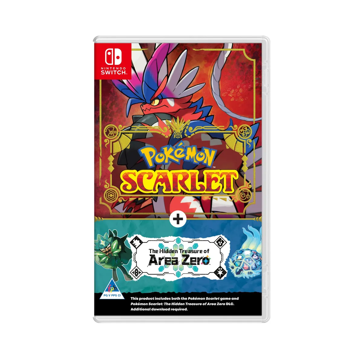 Pokemon Scarlet + The Hidden Treasure of Area Zero