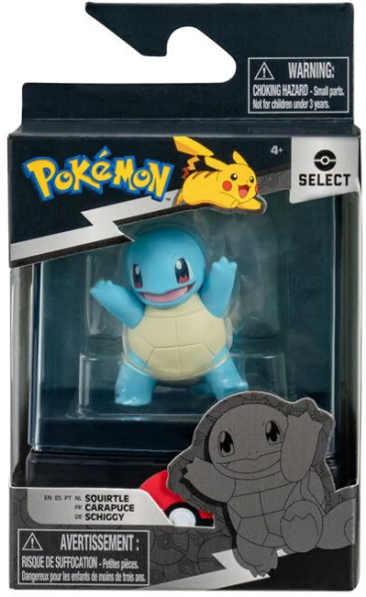 PokÃ©mon: Battle Action Figures - Squirtle - 5cm