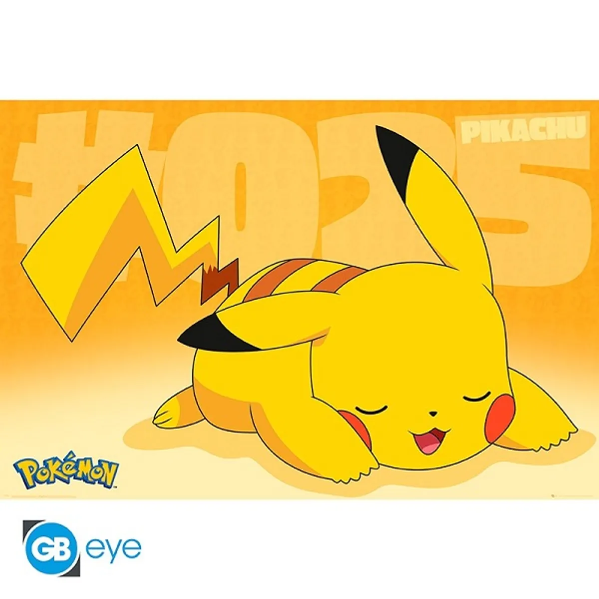 PokÃ©mon - Pikachu Asleep - Poster/Plakat 61x91.5cm