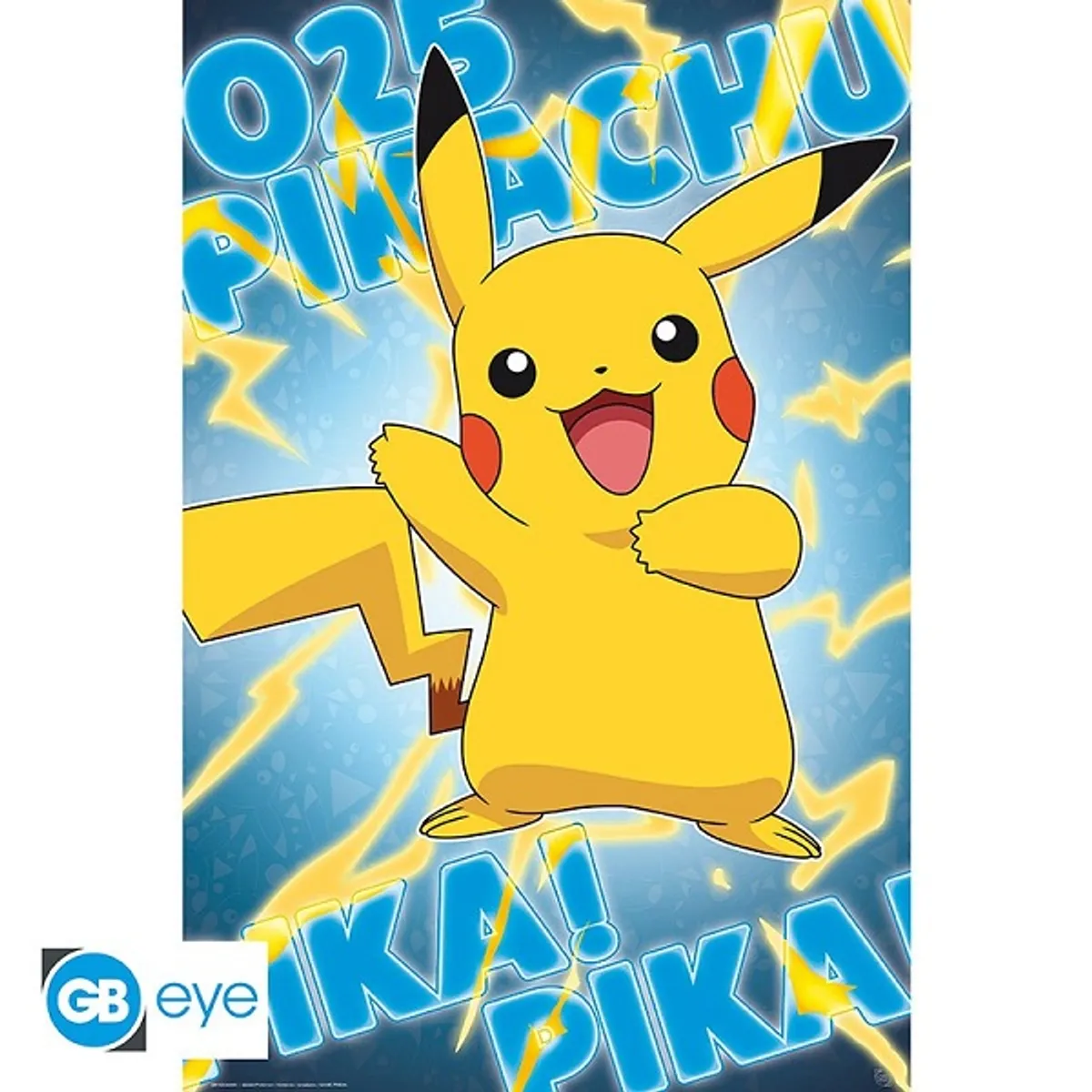 PokÃ©mon - Pikachu - Poster/Plakat Foil 61x91.5cm