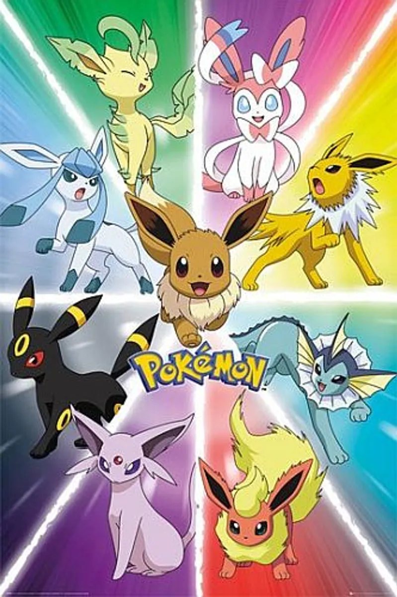 PokÃ©mon - Poster Pack - Evolution 61 x 91cm (Plakat)