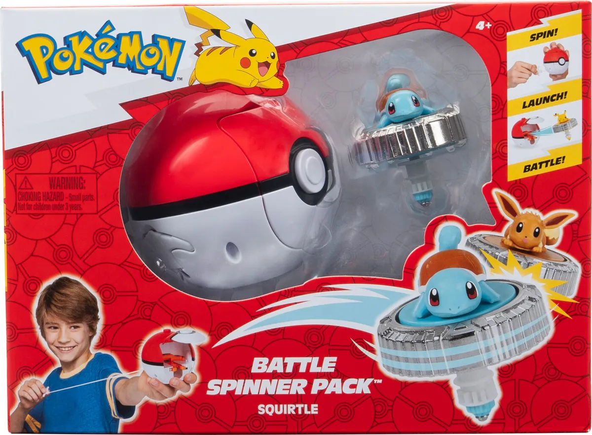 Pokémon Battle Spinner - Assorteret