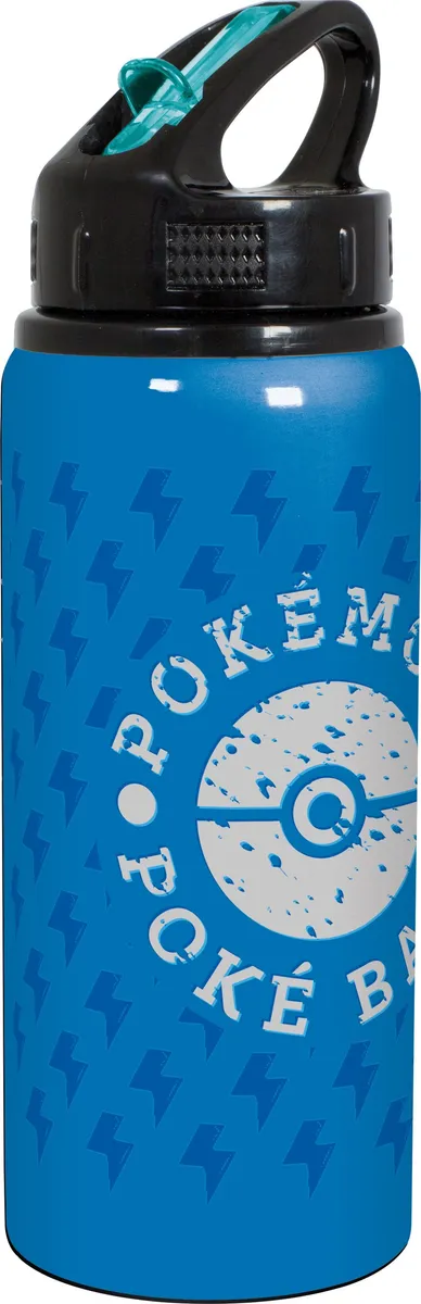 Pokémon - Drikkedunk Til Børn - Alu Metal - Blå 710 Ml