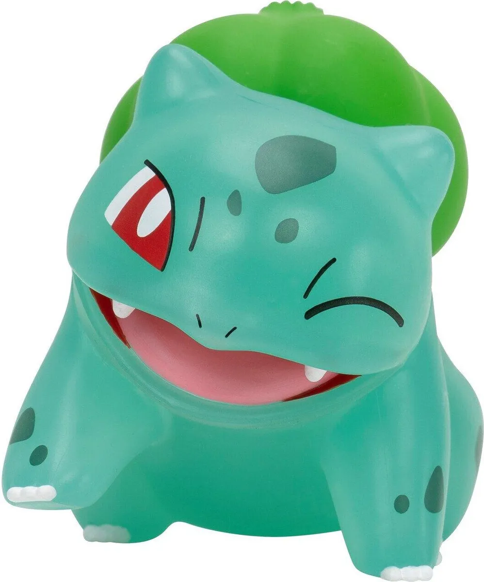 Pokémon Figur - Bulbasaur - Translucent - 7,5 Cm