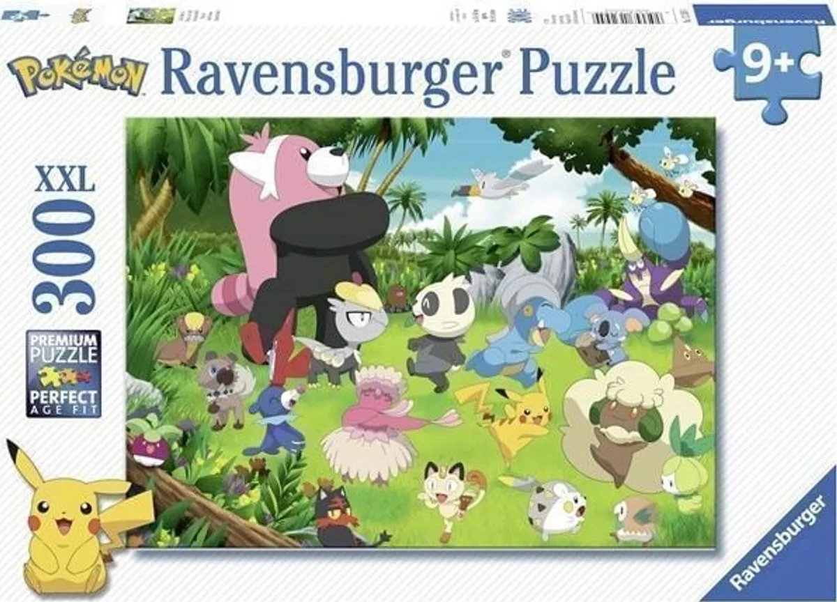 Pokémon Puslespil - 300 Xxl Brikker - Ravensburger