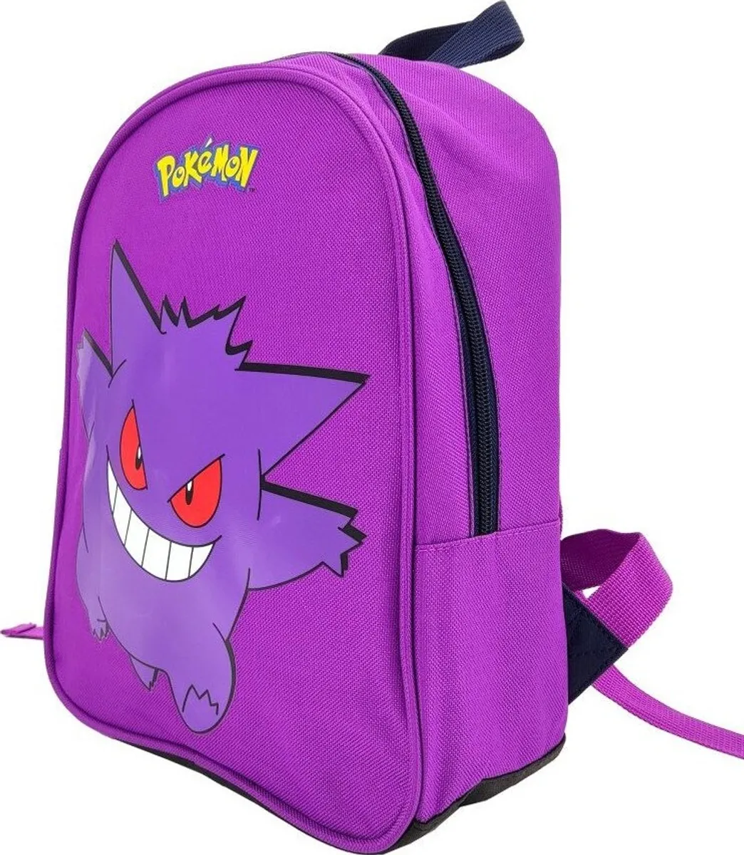 Pokémon - Rygsæk Til Børn - Gengar - Lilla