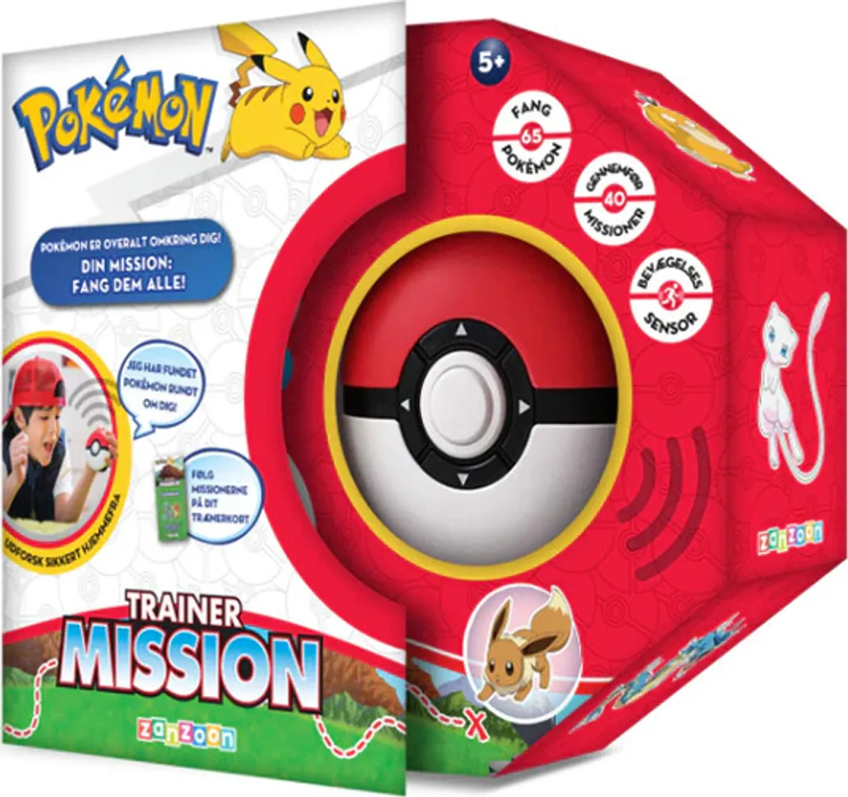 Pokémon - Trainer Mission Spil - Dansk