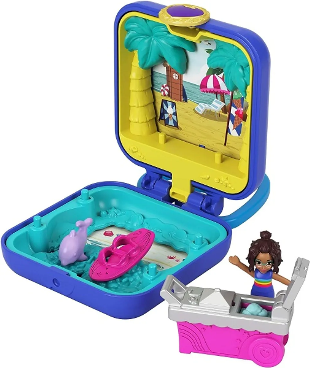 Polly Pocket: Tropical Beach - Tiny Pocket Places