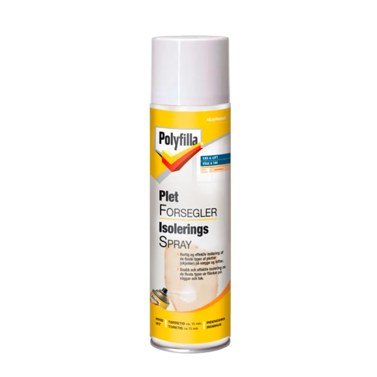 Polyfilla Pletforsegler på spray 500 ml.